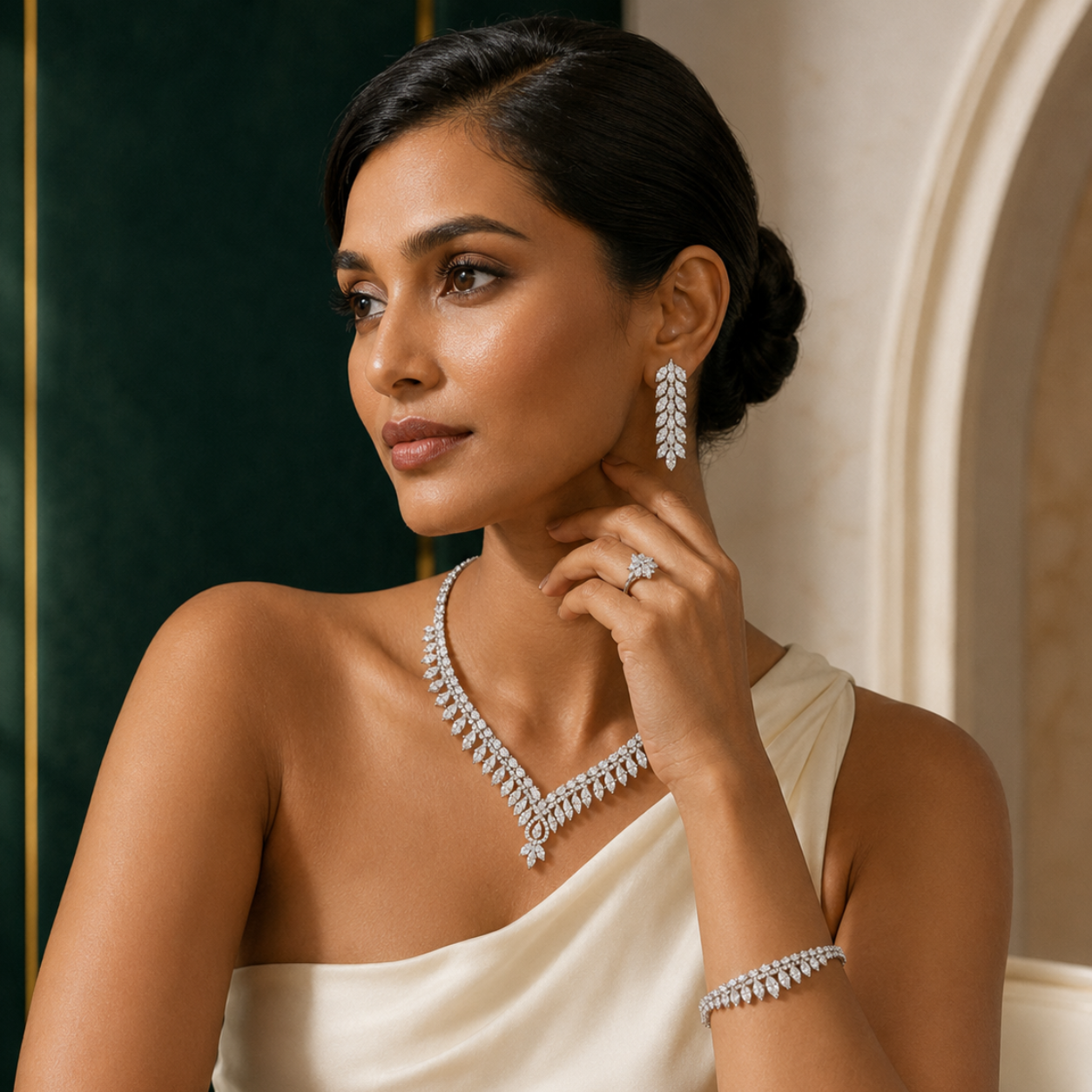 CELESTE CRYSTAL JEWELLERY SET