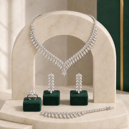 CELESTE CRYSTAL JEWELLERY SET